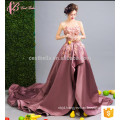 asymmetrical gown designs for fat girl ladies Cinderella evening dress party
